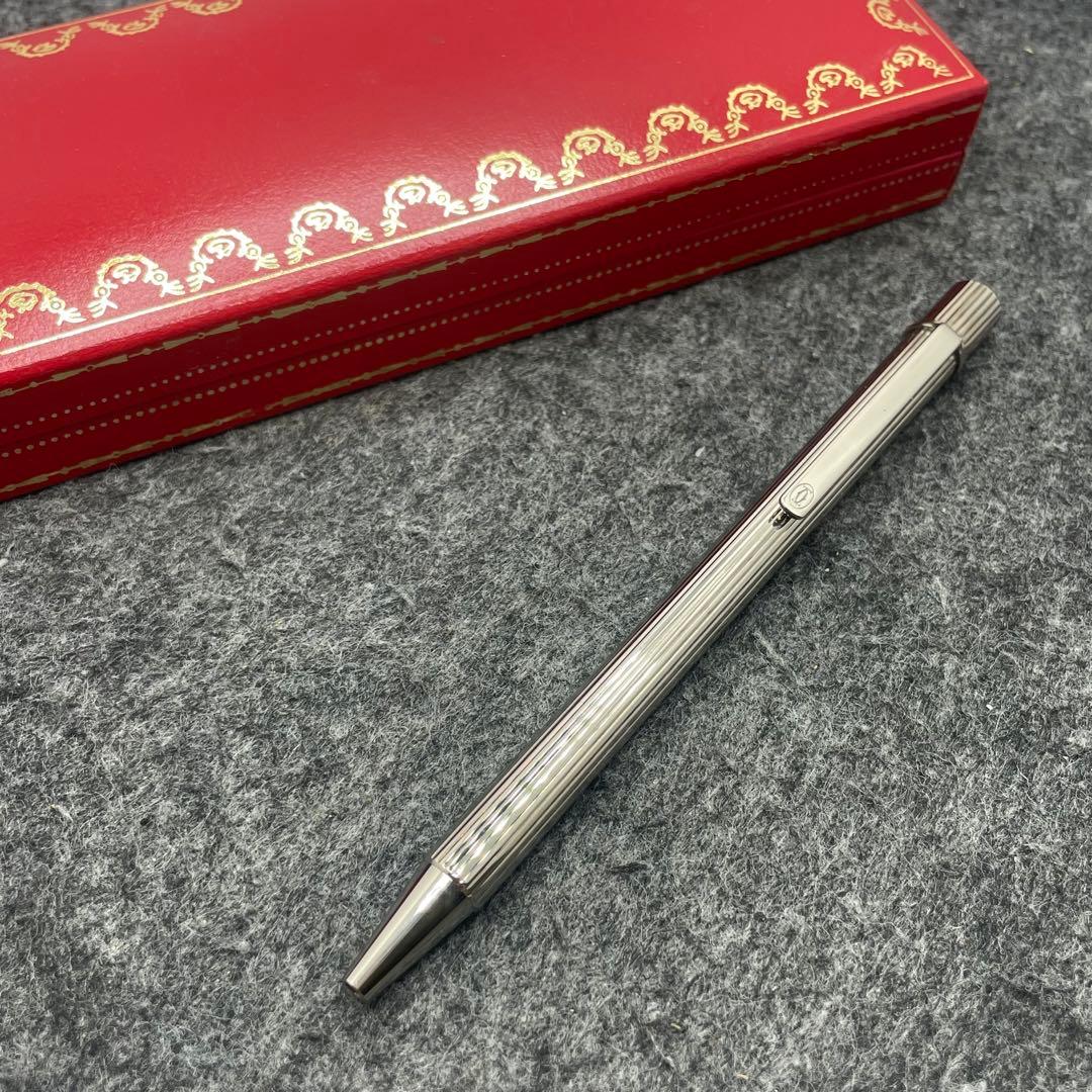 PE1002□カルティエ マストライン ツイスト式ボールペン 箱付き