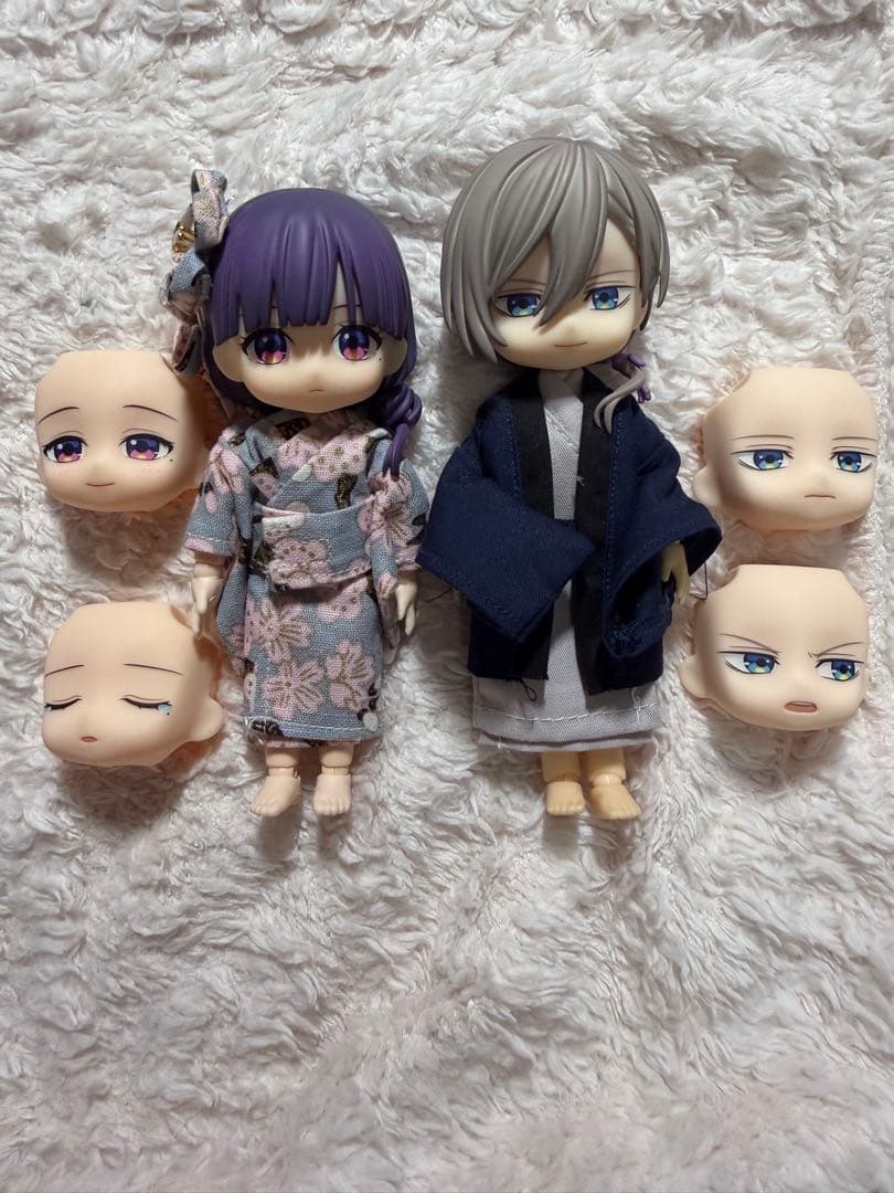 ねんどろいど わたしの幸せな結婚 斎森美世　久堂清霞 缶バッジ　まとめて売り