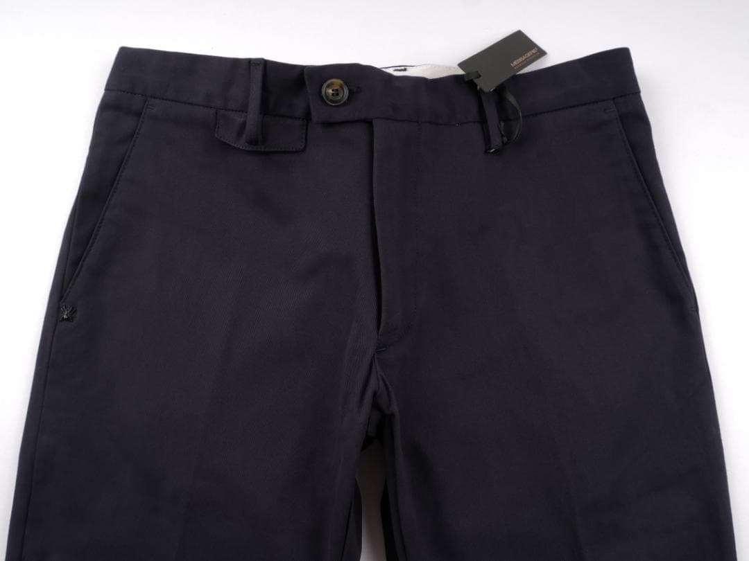 MESSAGERIE◆Made in Italy◆46◆秋冬 ネイビー　パンツ