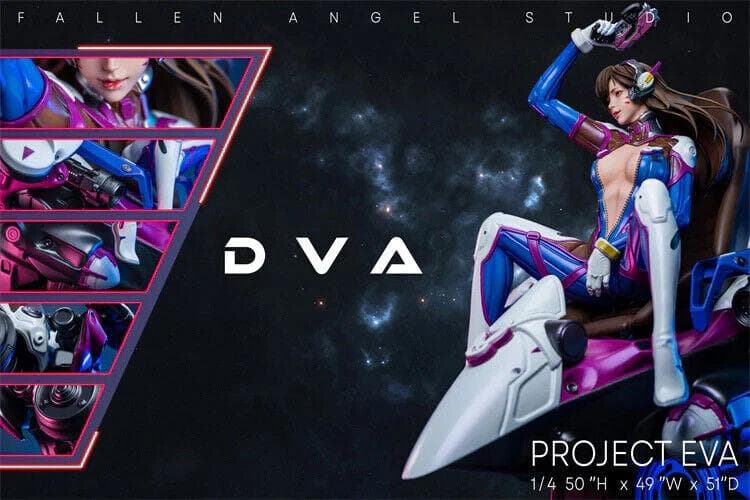 ゲームキャラクター FallenAngel Studio 1/4 DVA: Blue Ex