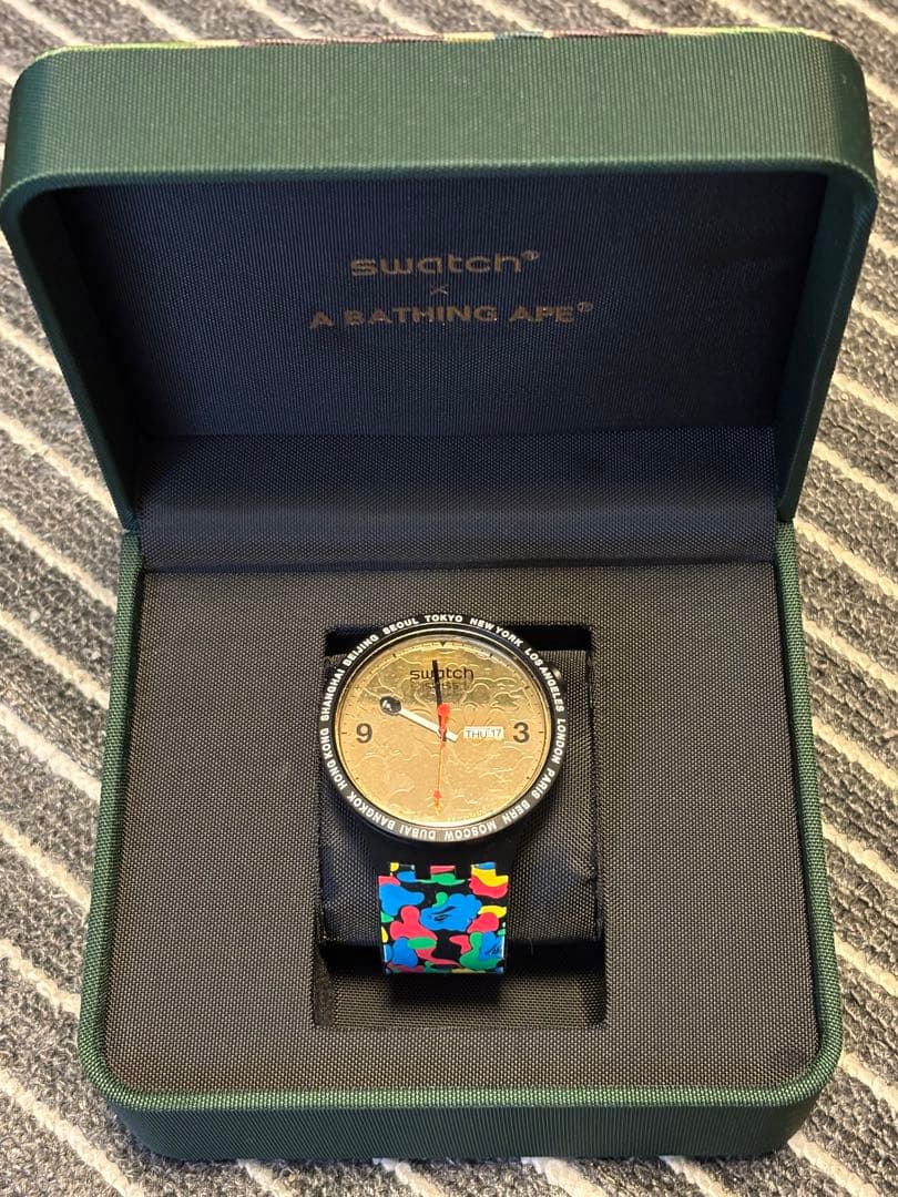 swatch x A Bathing Ape コラボ時計