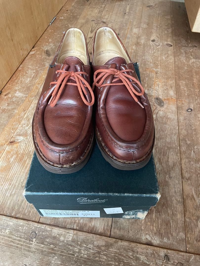 m*i様 パラブーツ　ships別注モジーン　マロン　42サイズ