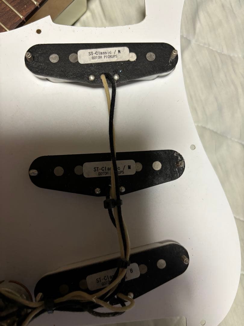 ストラトキャスタータイプ　GOTOH ST-Classic 搭載