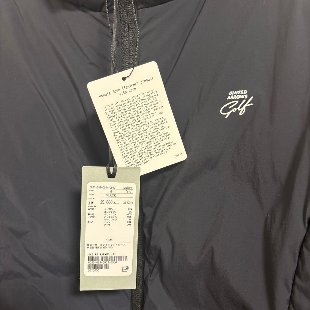 【新品タグ付き】UNITED ARROWS Golf ダウンジャケット サイズM