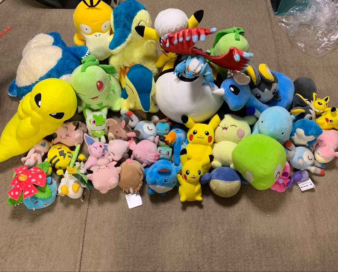 ポケモンぬいぐるみ　まとめ売り　セット　大量　ポケットモンスター
