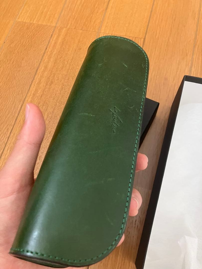 デブペンケース　グリーン　箱付き おまけ付き