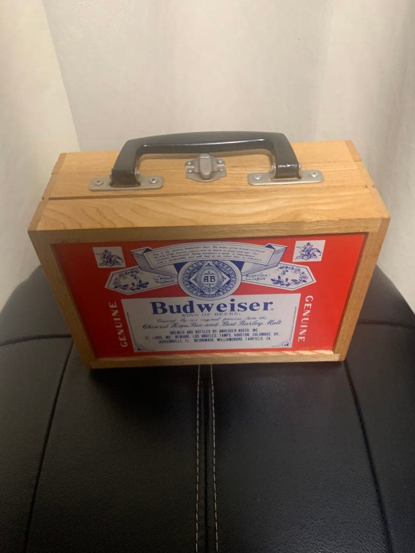 超希少！　Budweiser ヴィンテージ　木製　木箱