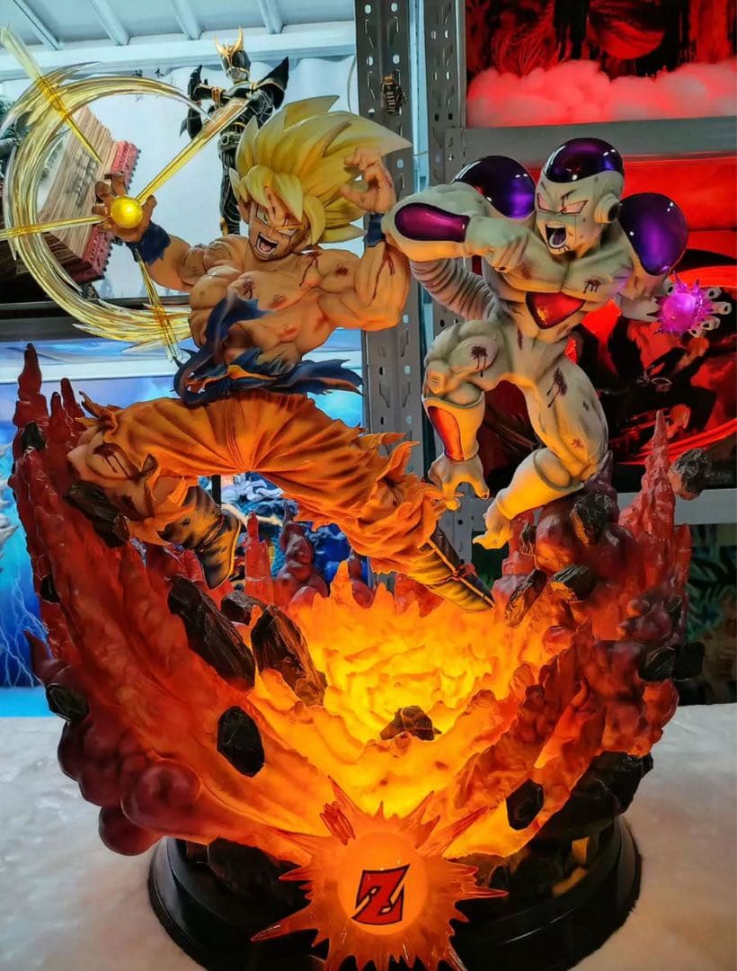 ドラゴンボール 孫悟空 ガレキ ガレージキット スタチューX①②⑨