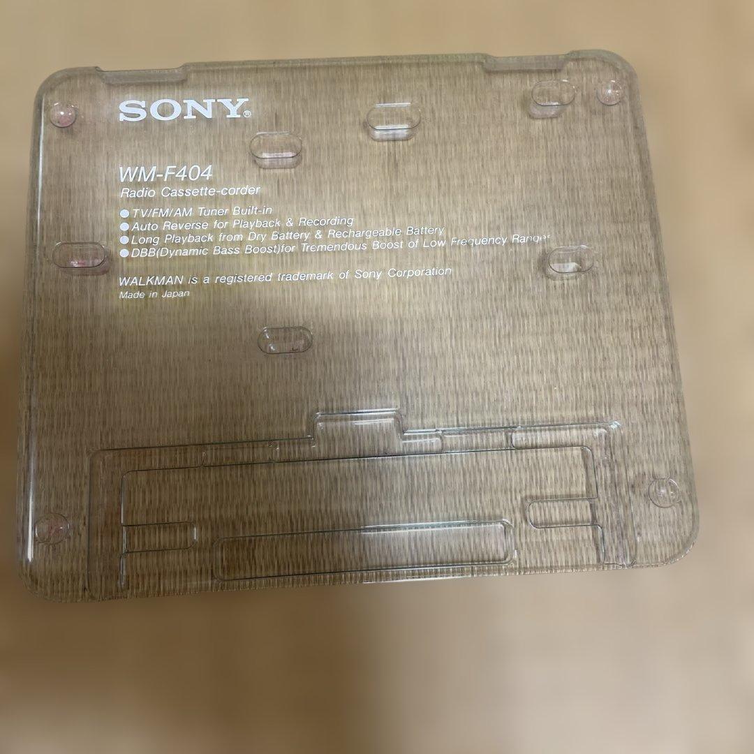 SONY WM-F404 カセットウォークマン　ジャンク品