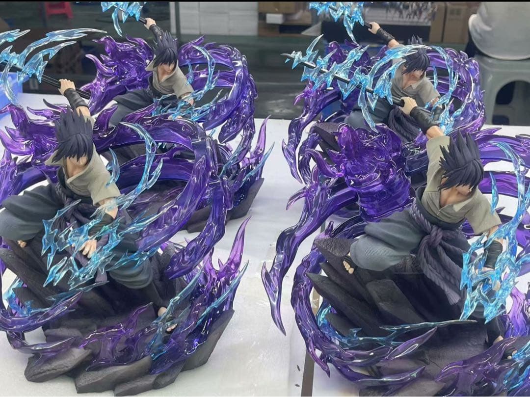 Narutoナルト　うちはサスケ　ガレージキッド　フィギュア　完成品