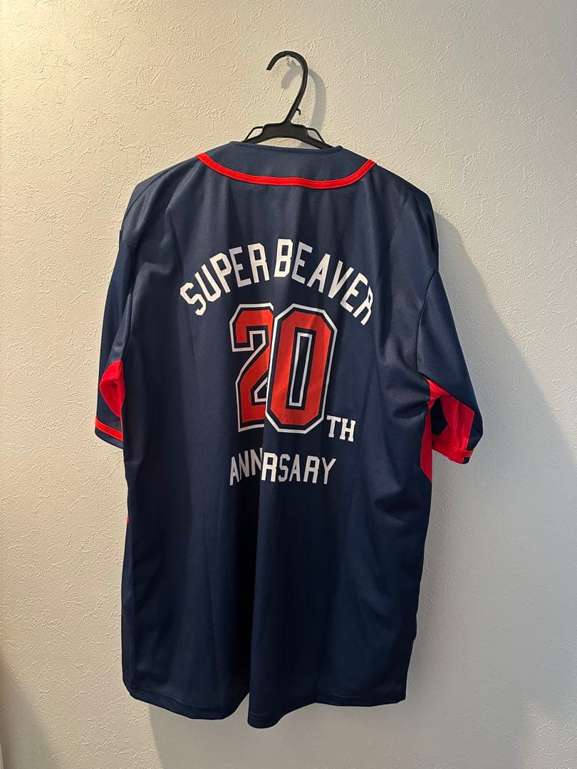 SUPER BEAVER ベースボールTシャツ ネイビー XLサイズ