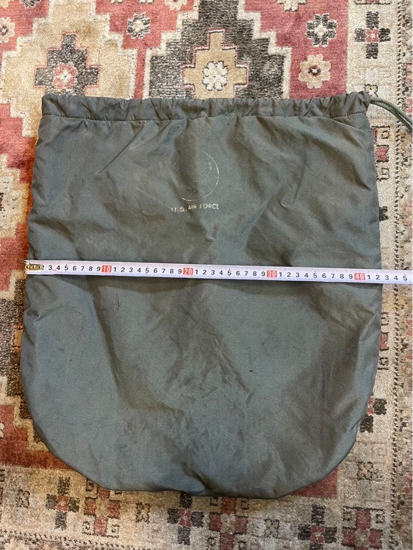 60s USAF ヘルメットバッグ 2nd 米軍実物 U.S.AIRFORCE