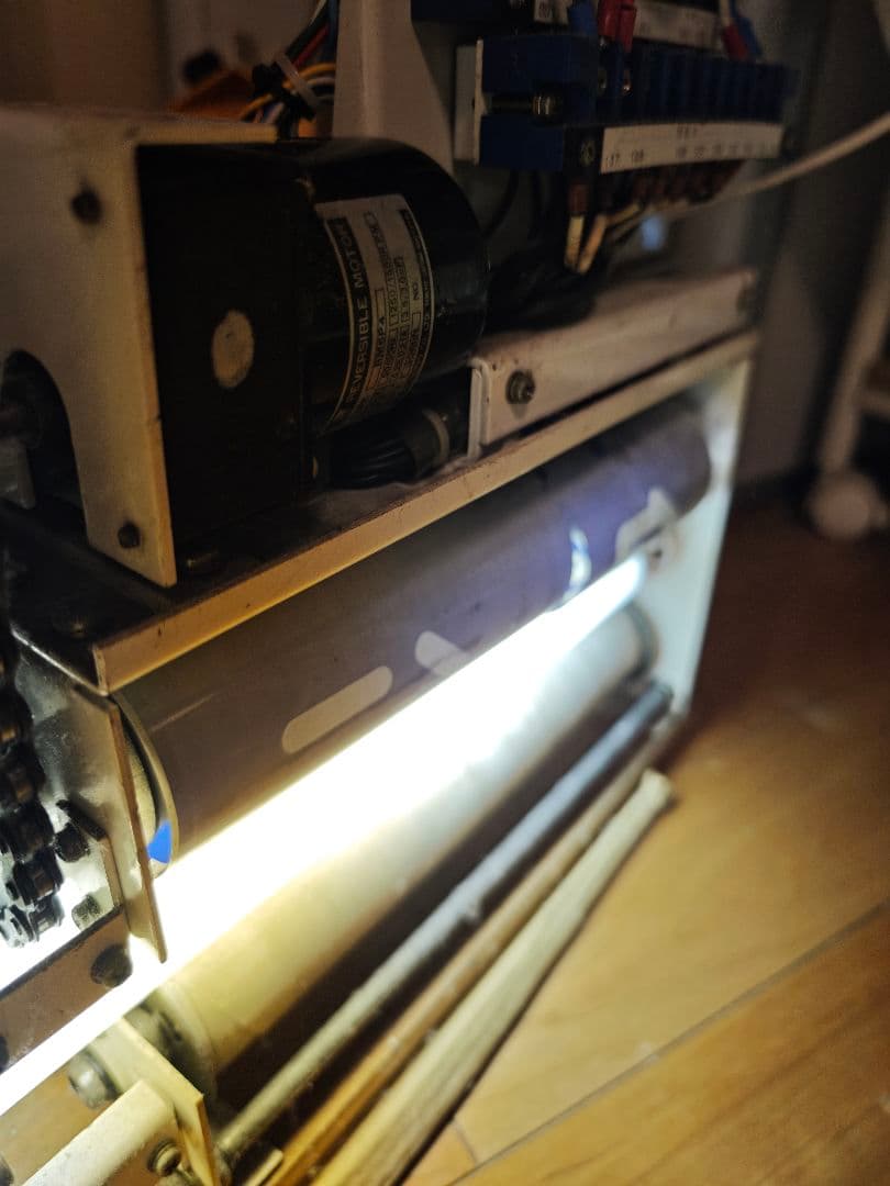 京浜急行 側面方向幕付き行先表示機　鉄道　幕　部品