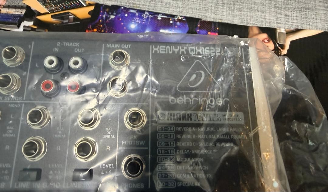 【美品】Behringer XENYX QX1622USB
