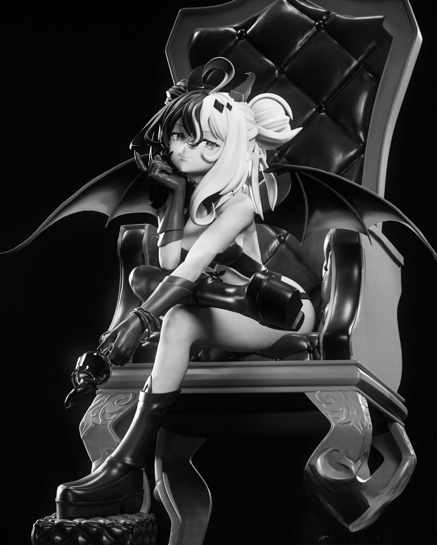 Luna schurig Vtuber フィギュア　ガレージキット　未塗装未組立