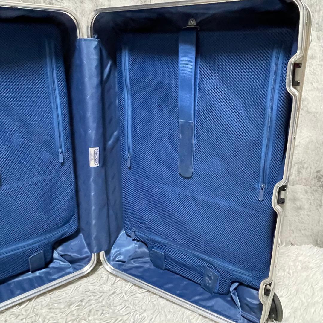 リモワ　トパーズ　4輪　63L シルバー　スーツケース　大容量　マルチホイール