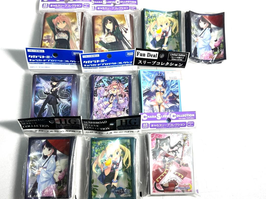 カードサプライ品　まとめ売り　キャラスリーブ