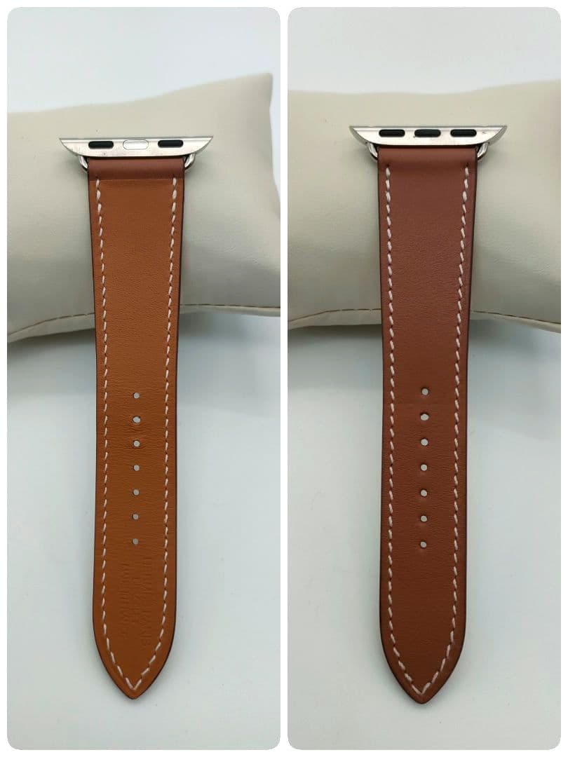 エルメス純正品 アップルウォッチ レザーストラップ 40mm/41mm/42mm