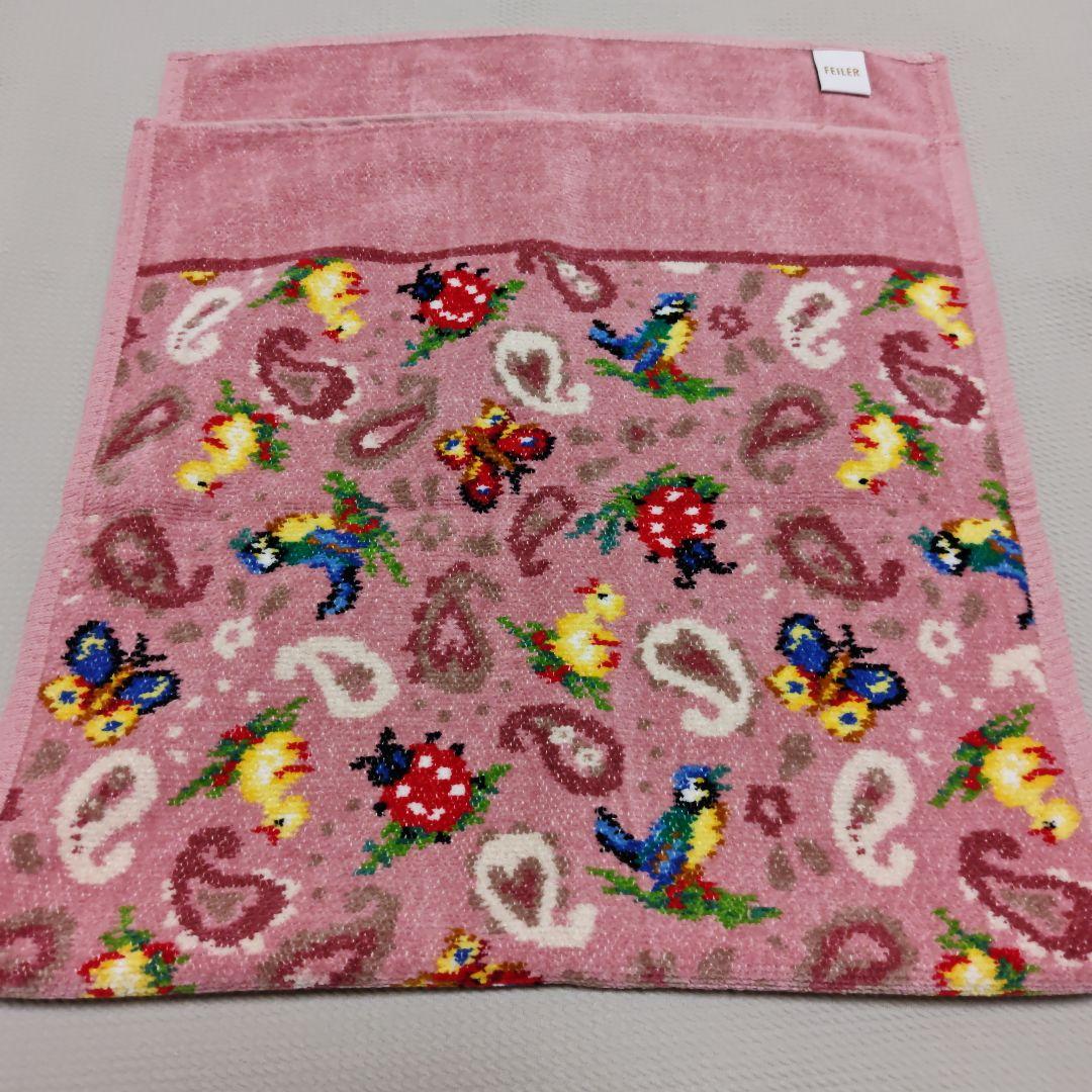 ☆専用ページ☆ フェイラー ハイジペイズリー フェイスタオル ピンク