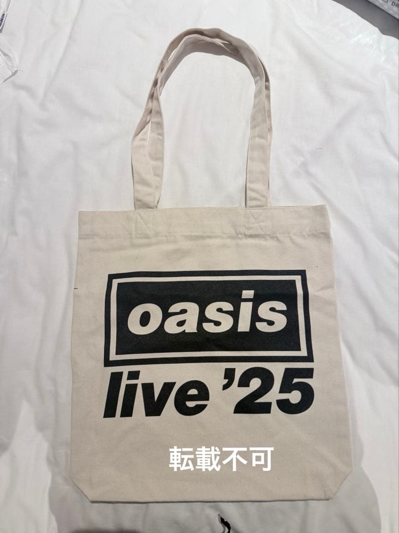 オアシス　バケットハット、トートバッグ　、バッジ　、リストバンド　4点セット