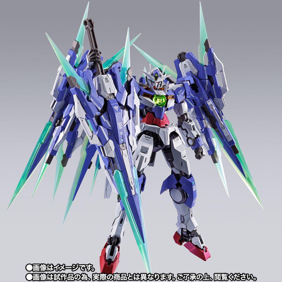 L BUILD ダブルオークアンタフルセイバー　+オプションセットx2