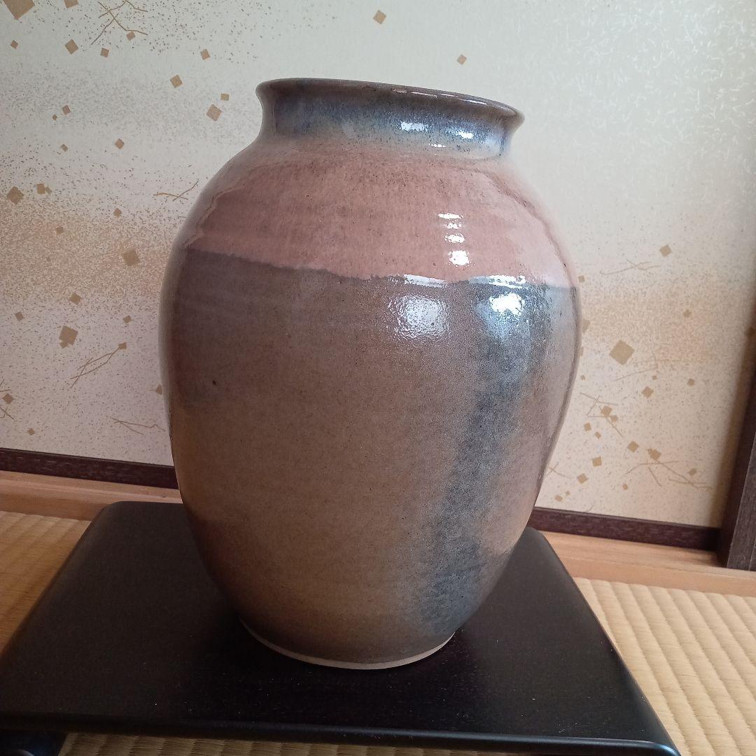「64 昭和レトロ 陶器・磁器シリーズ」土師窯 花壺