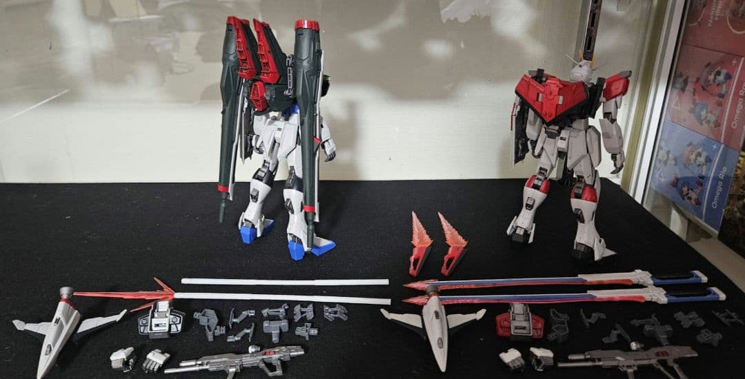 ジャンク品 ガンダムプラモ MG・1/100セット ★17体・海外製　早い者勝ち