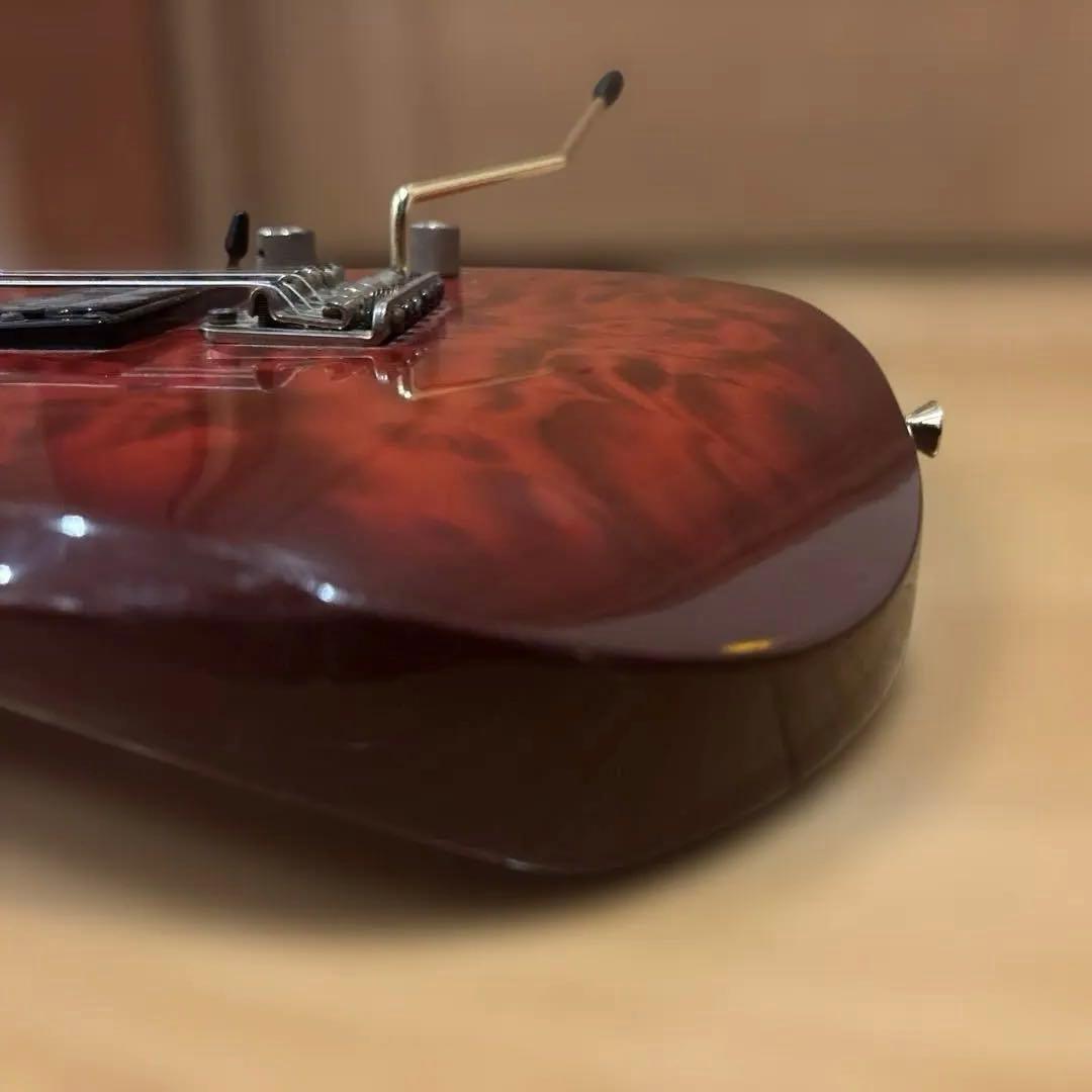 【初心者です】金ロゴ FERNANDES トレモロアーム付・新品弦張替済