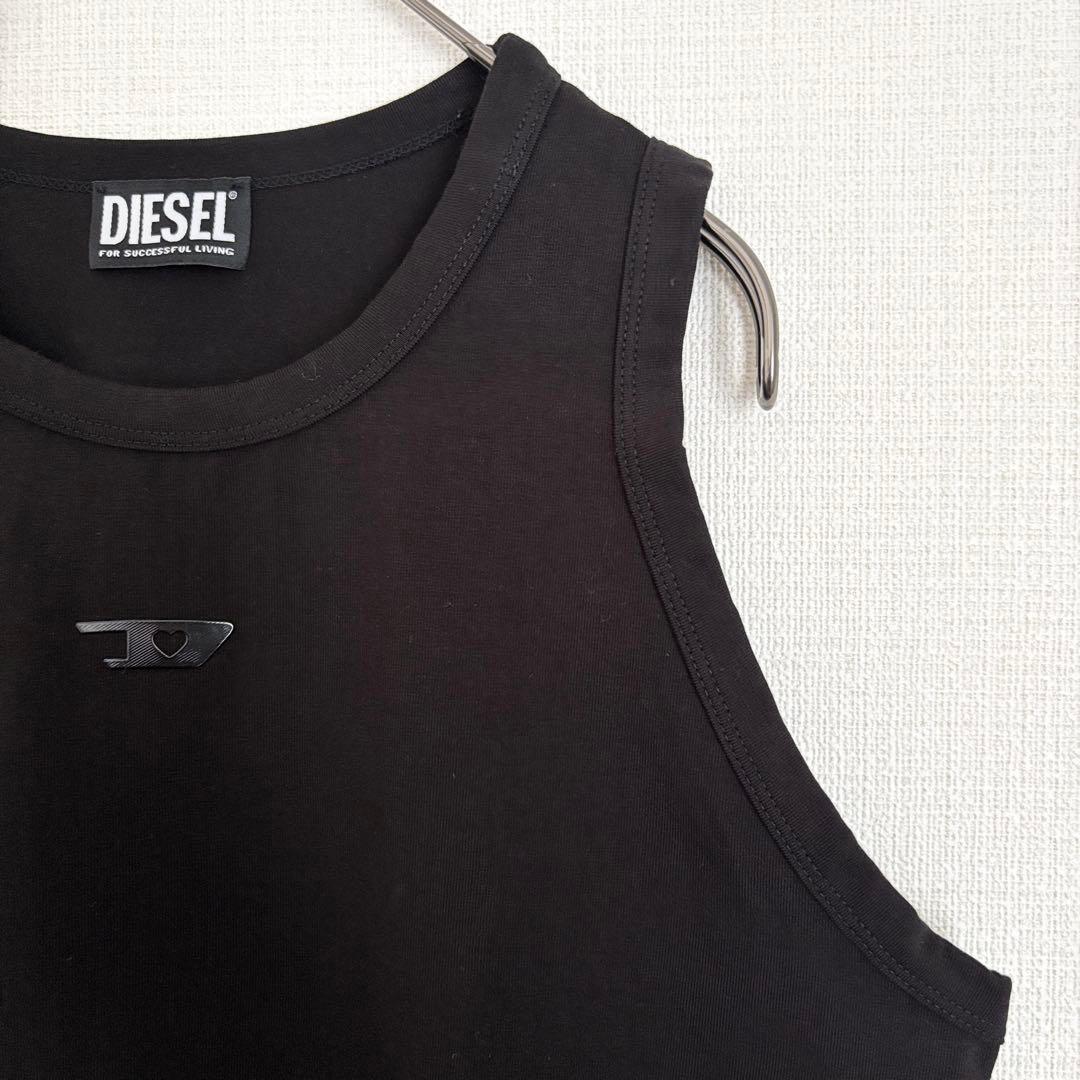 02046-4 DIESEL ディーゼル　タンクトップ　Dロゴ　ハート