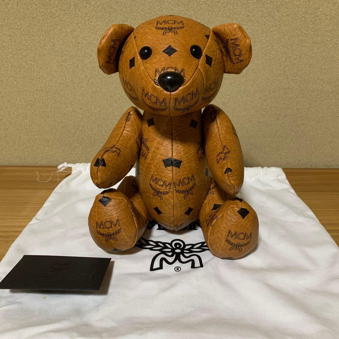 値下げMCM テディベア ブラウン 限定品