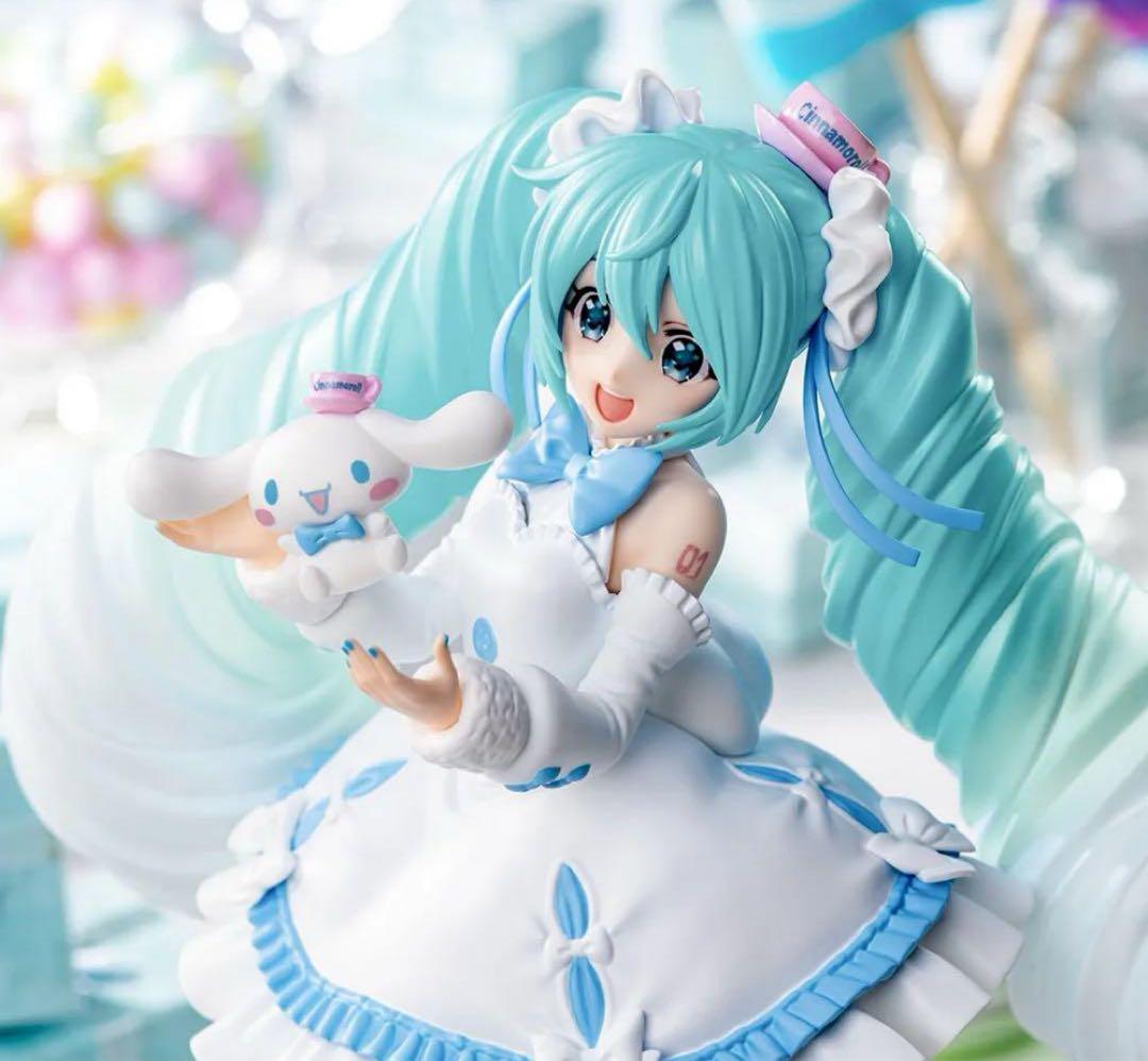 初音ミクLuminasta初音ミク×シナモロール ホワイトドレスフィギュア20体
