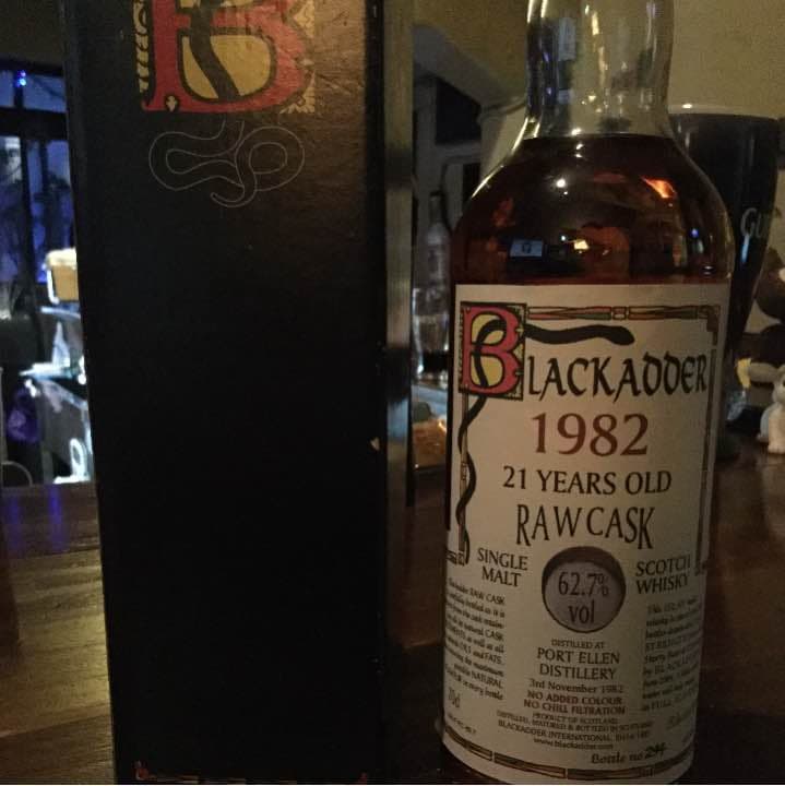 超！激レア ！ ブラックアダー 1982 ロウカスク 62.7% 700ml