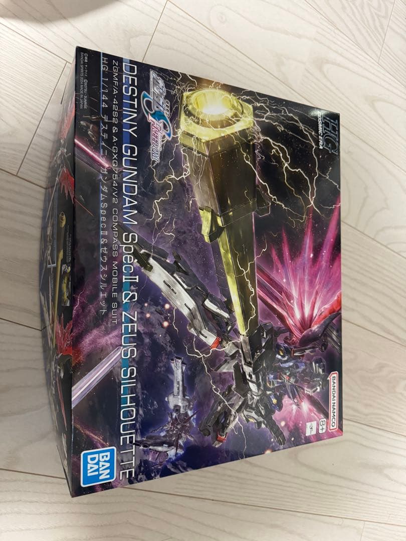 hgデスティニーガンダムspecii&ゼウスシルエット