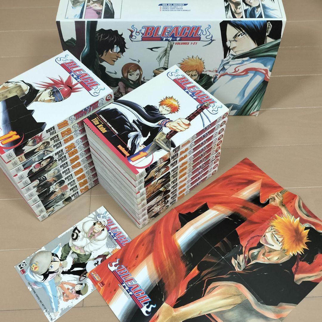 英語版　BLEACH 1-21