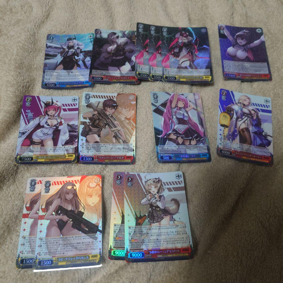 ニケ　扉電源　フルホイルデッキ(+少しサイン)+パーツ