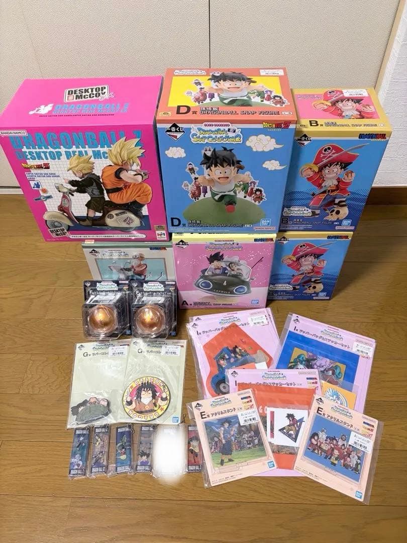 【セット商品】ドラゴンボール一番くじ snapコレクション2 A・B・C・D賞