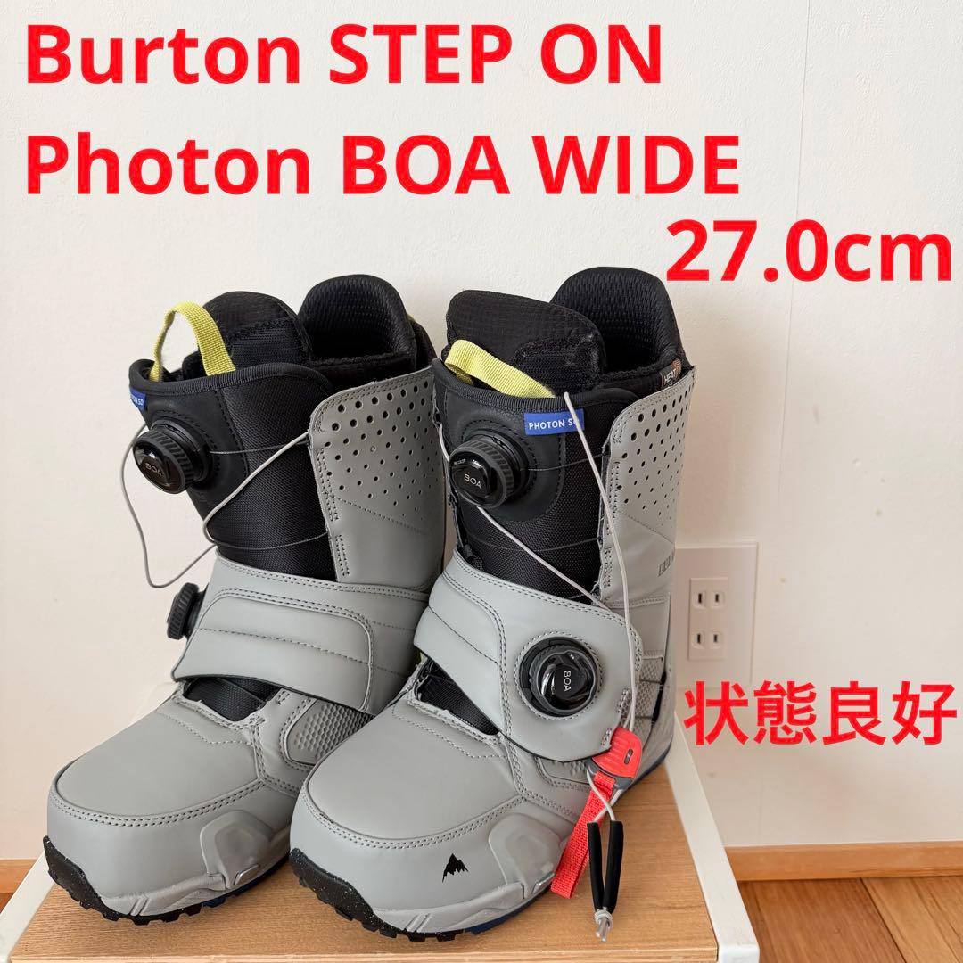 Burton STEP ON Photon BOA WIDE バートン 27.0