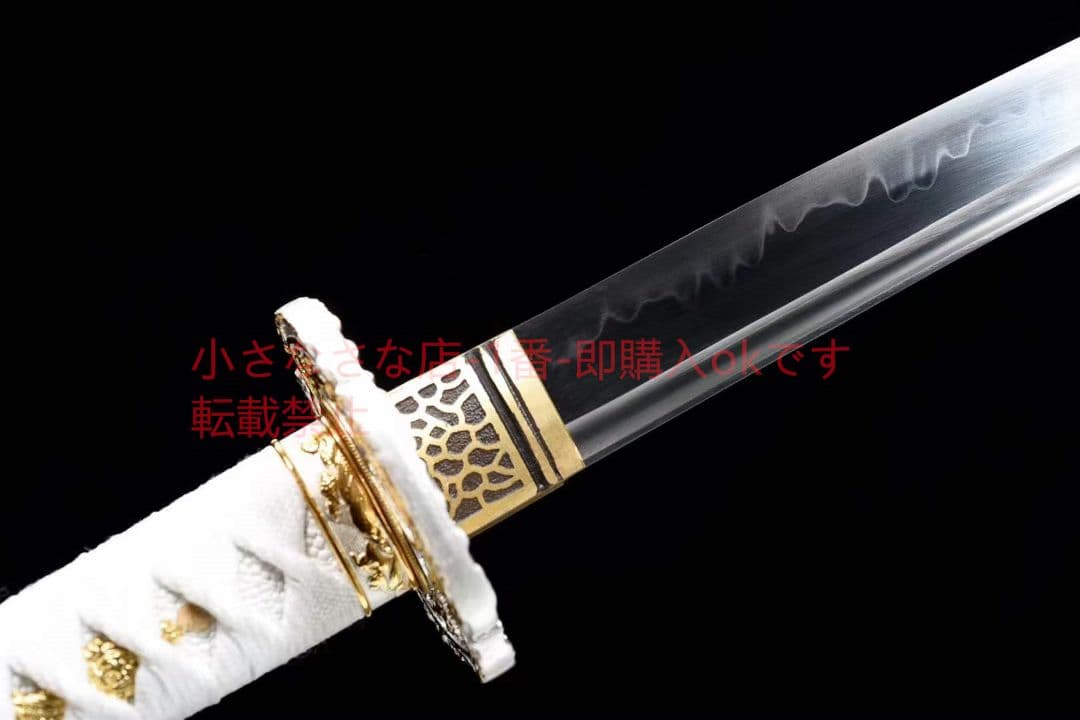 20寸T 10焼刃武士刀『家紋』 古兵器 武具 刀装具 日本刀 模造刀 居合刀