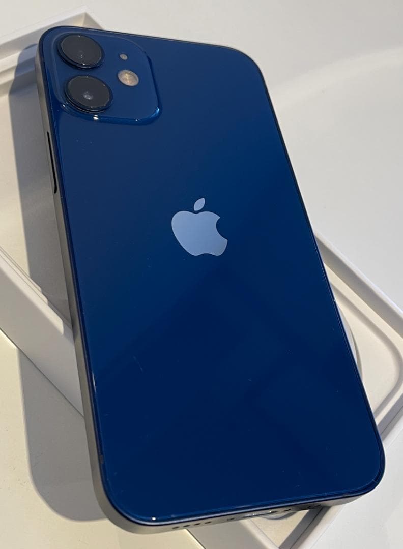 Apple iPhone 12mini 128GB ブルー simフリー