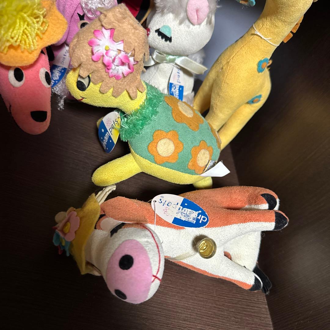 激レア♡ dream pets ドリームペッツ　アンティーク　ぬいぐるみ10体