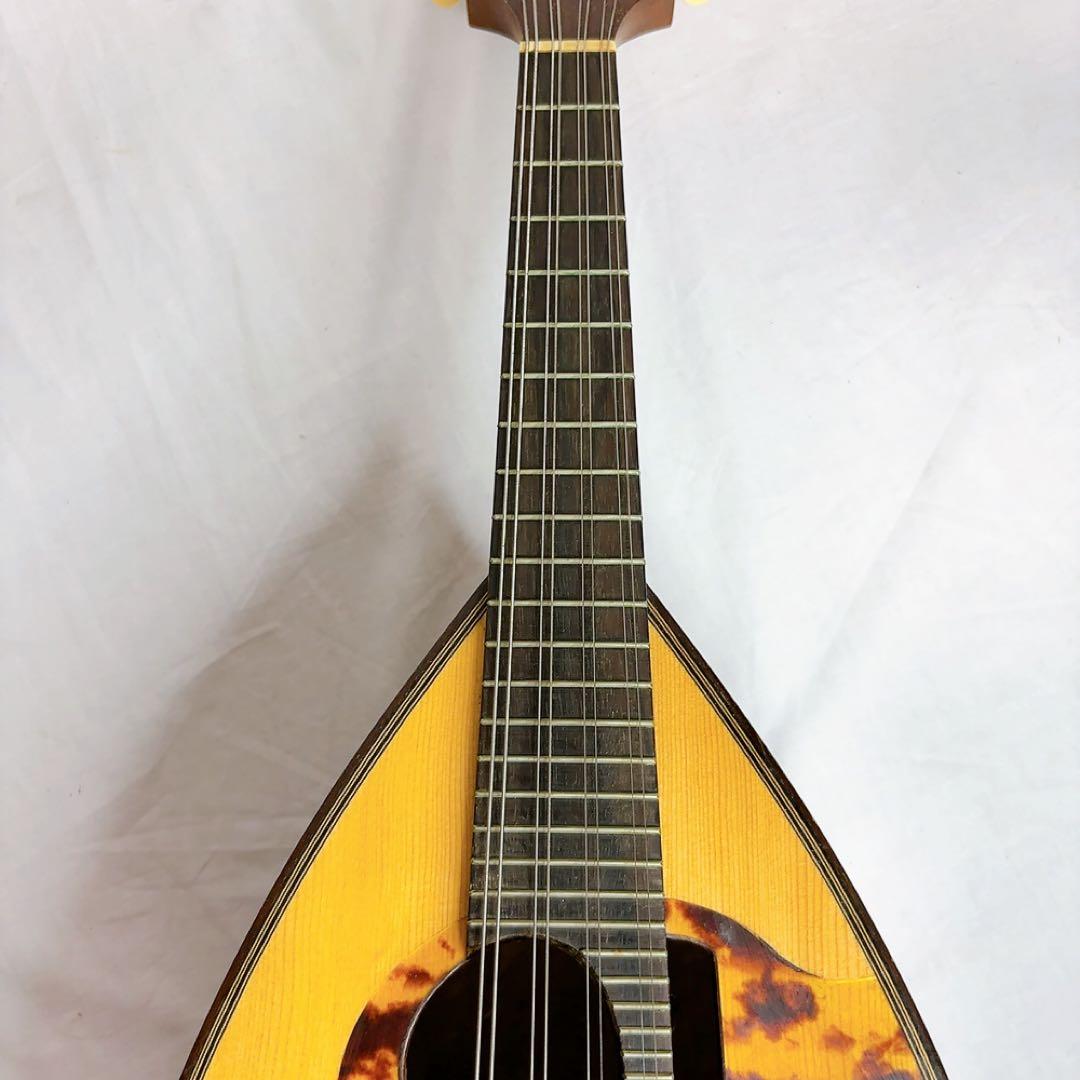 【美品】落合忠男 手工 マンドリン Ｍ４ 1991年 ハードケース付