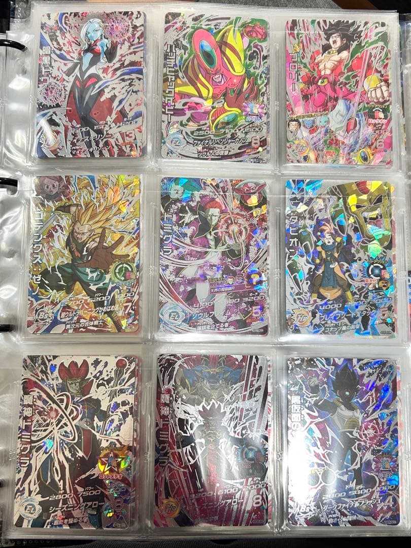 ドラゴンボールヒーローズ　h2〜sh8 sec まとめ売り