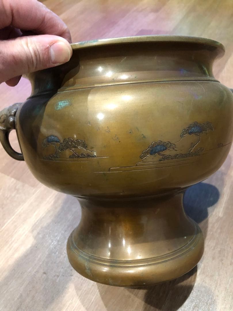 骨董品　火壺