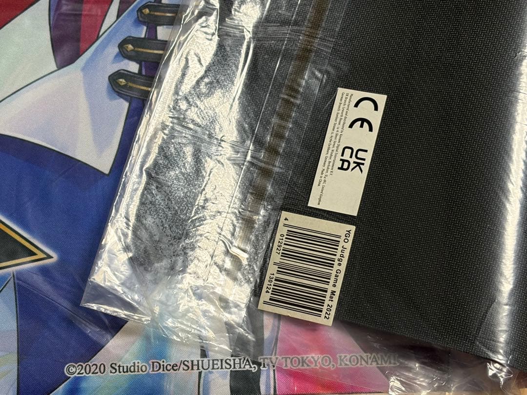 遊戯王　エラー品　公式 軌跡の魔術師 プレイマット judge 未開封