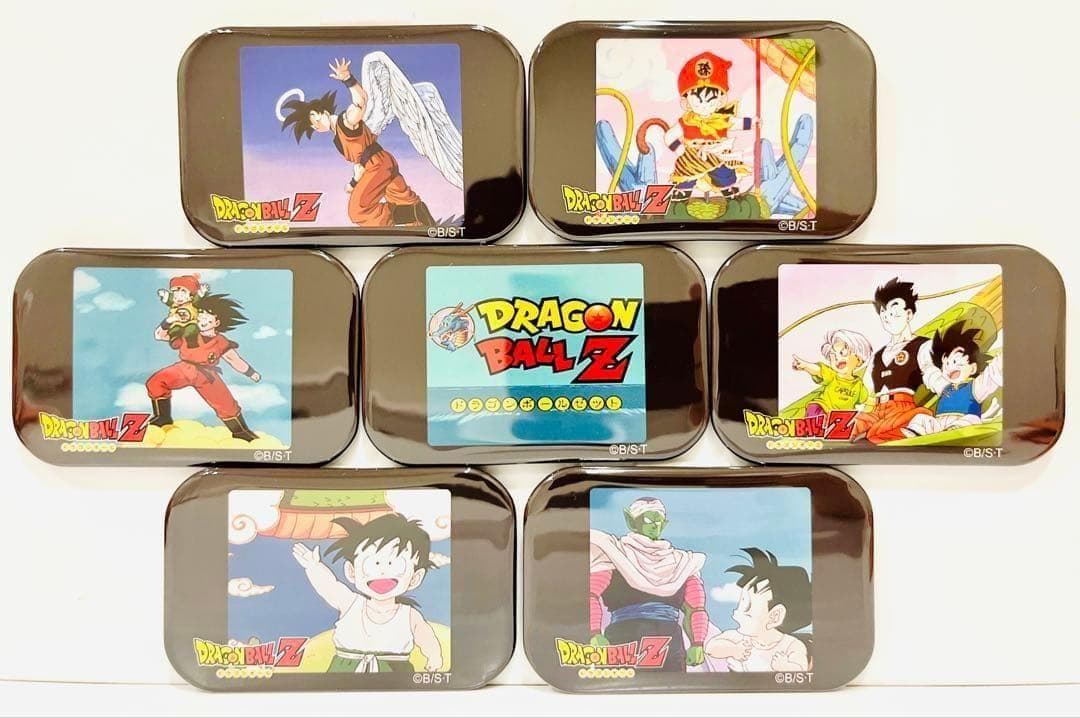 7種セット 缶バッジ ドラゴンボールZ OP・ED ドラゴンボールストア