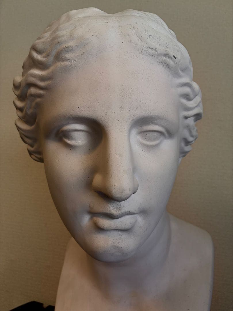 石膏像　ミロのヴィーナス　胸像　オブジェ　置物　美術　デッサン　アート　レトロ