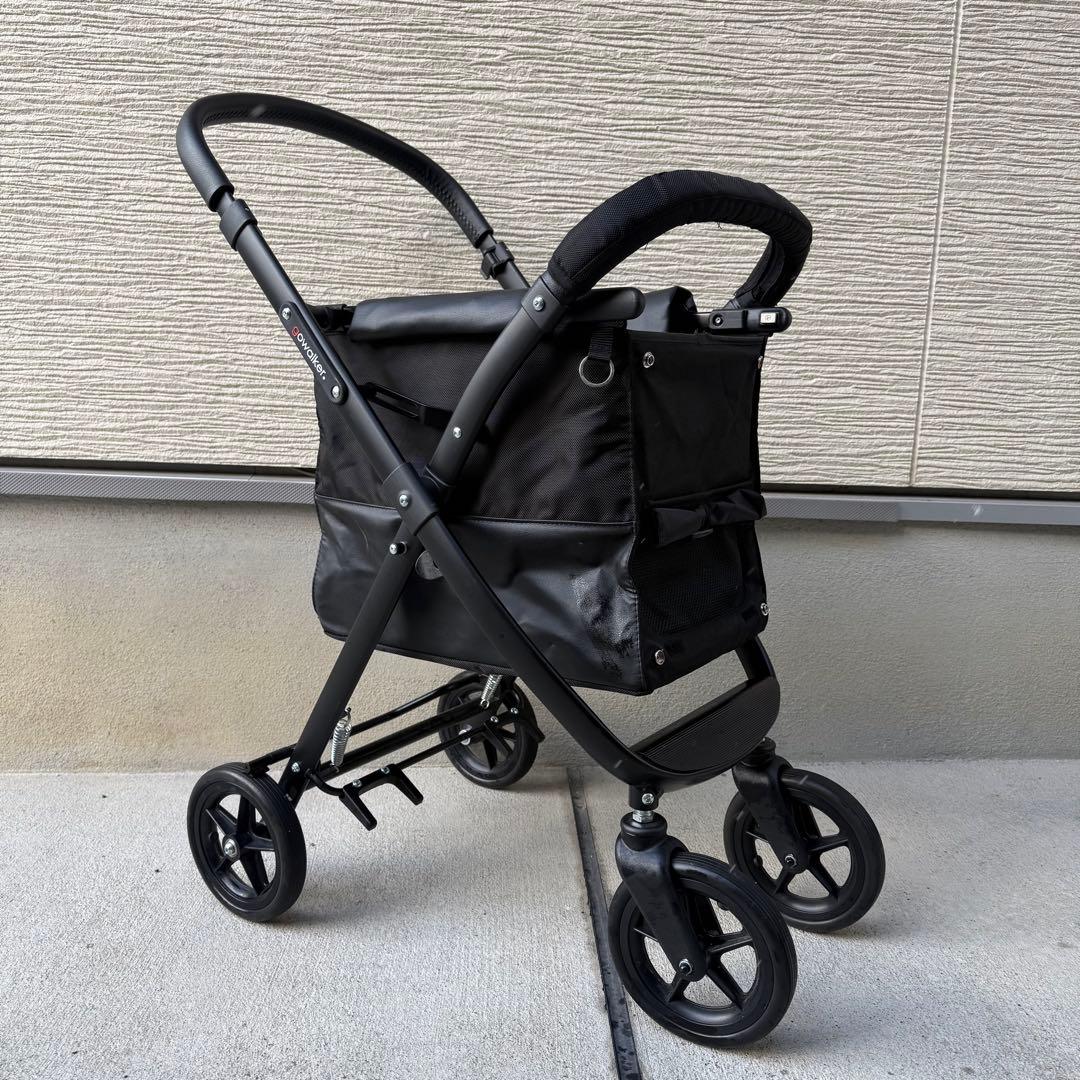 エアバギー　ゴーウォーカー　Gowalker　　ペットカート　ブラックフレーム