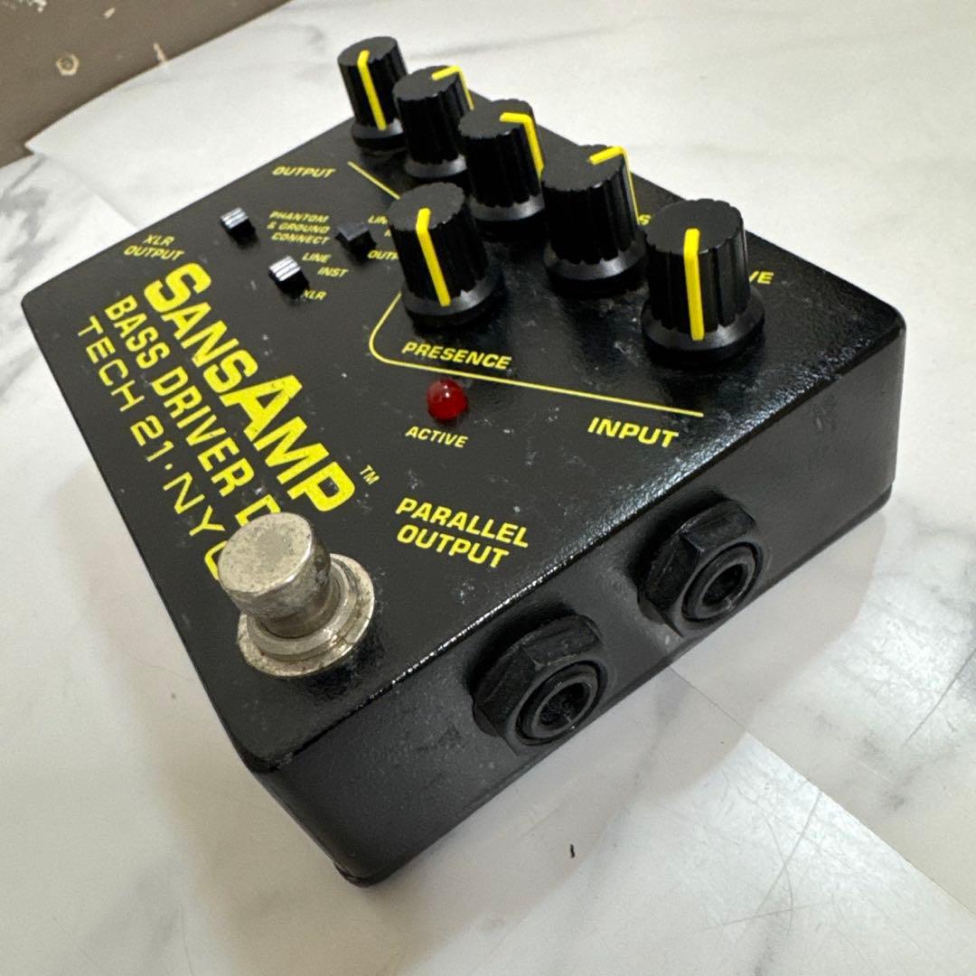 TECH21 Sansamp Bass D DI 定番プリアンプ初期型
