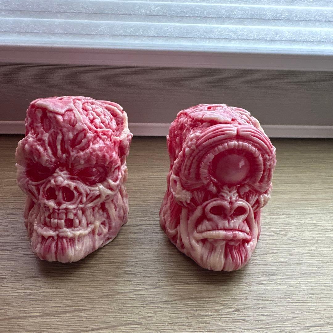 もうこやま　ジャイアントゴリラフランケン　ソフビ　肉マーブル