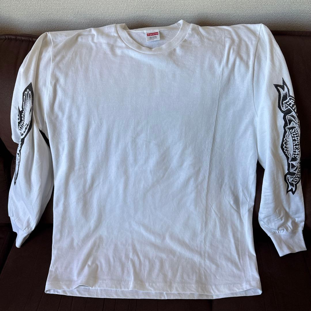 ANTI SUPREME HERD 長袖Tシャツ ホワイト